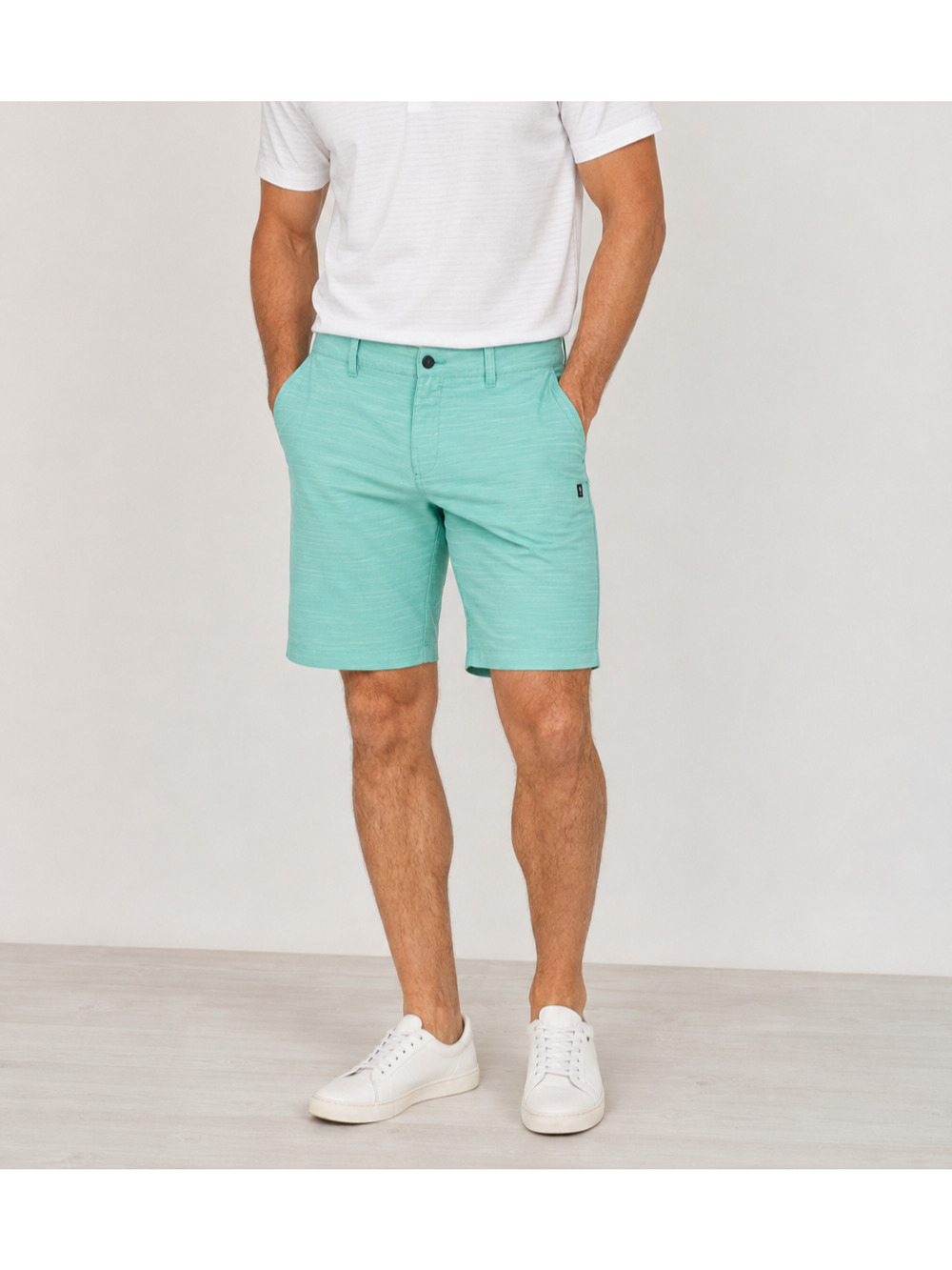 Trunks Multi Functional Shorts Mens 34 Mint Green Golf Beach Hybrid Performance